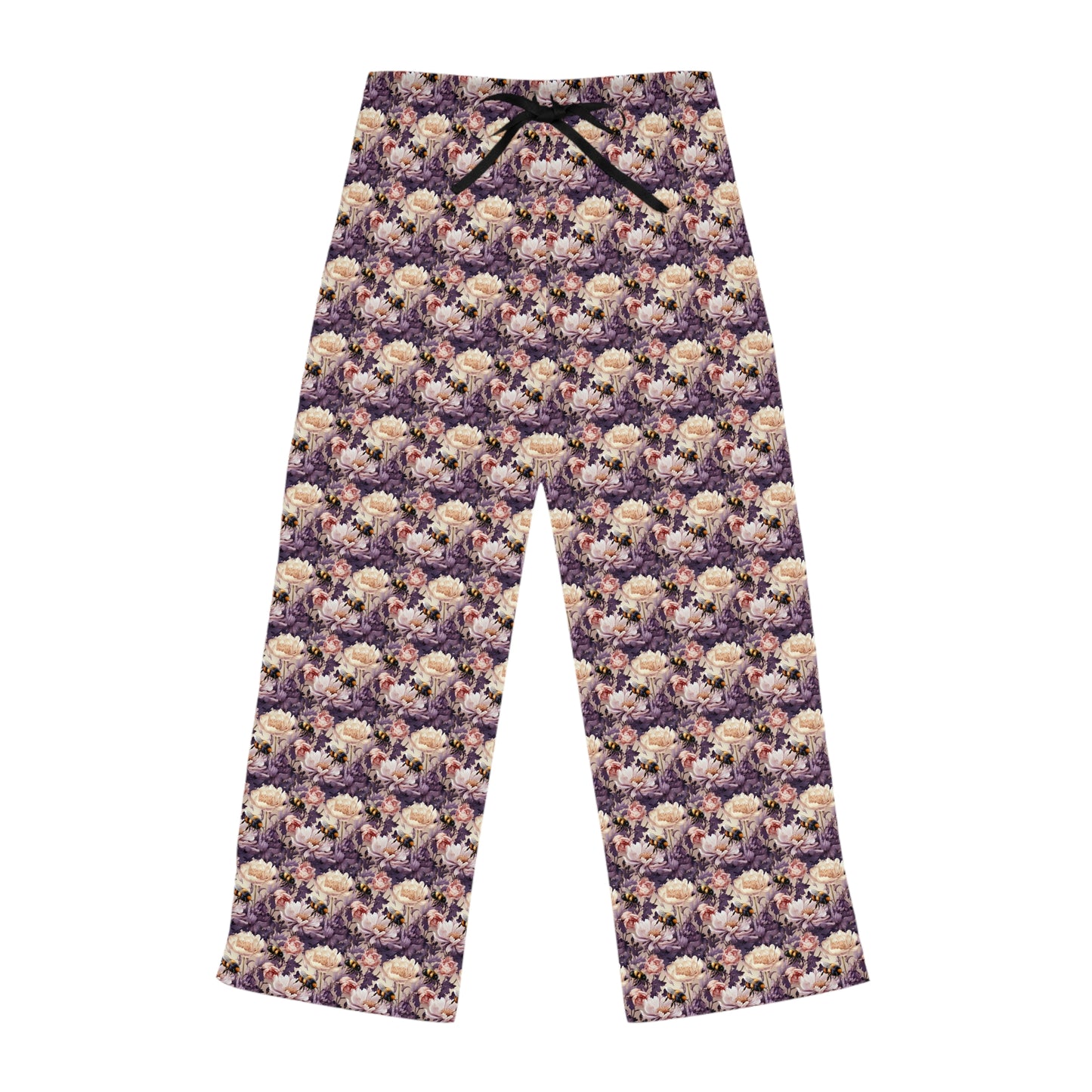 Pajama Pants Women's Floral Bee #51