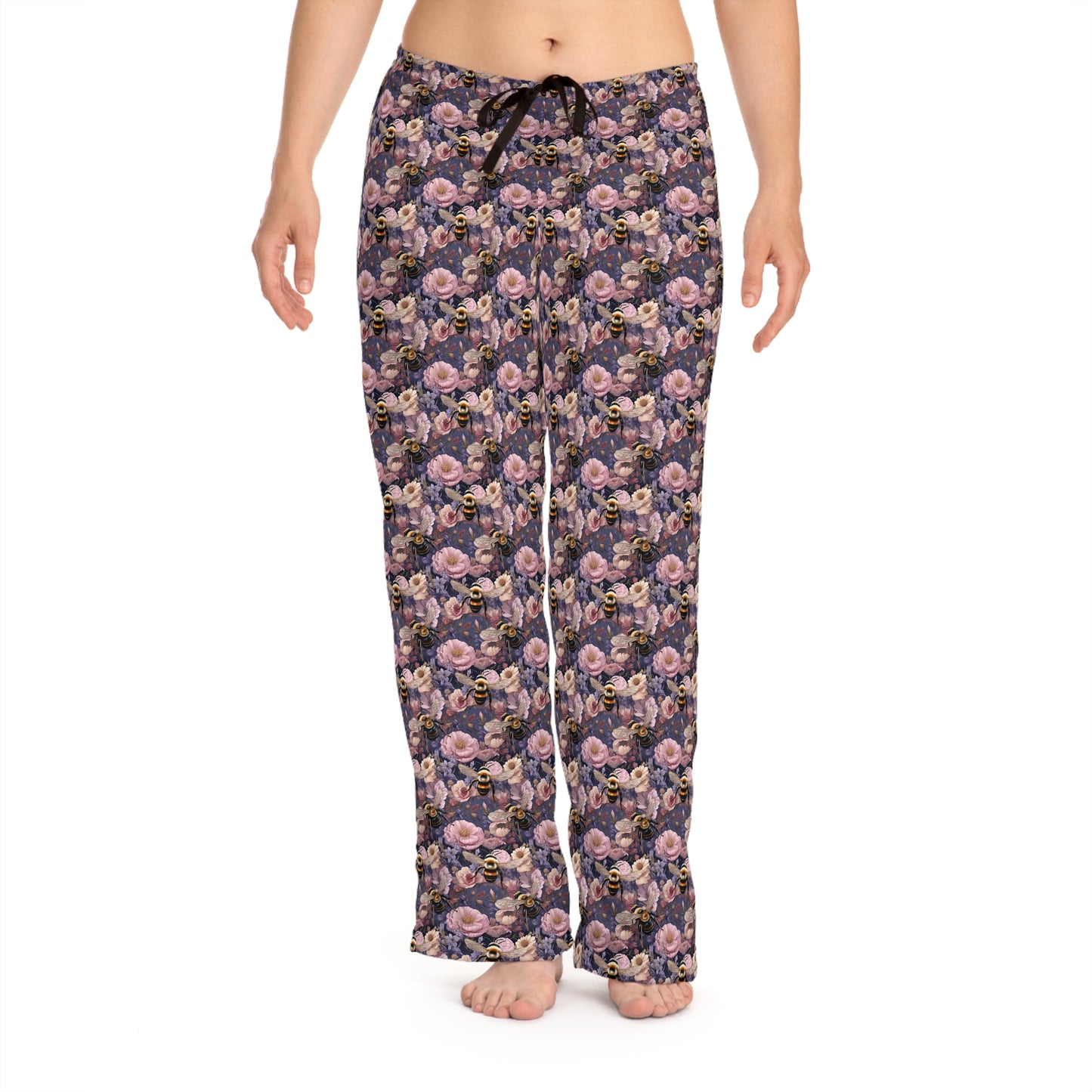 Pajama Pants Women's Floral Bee #44