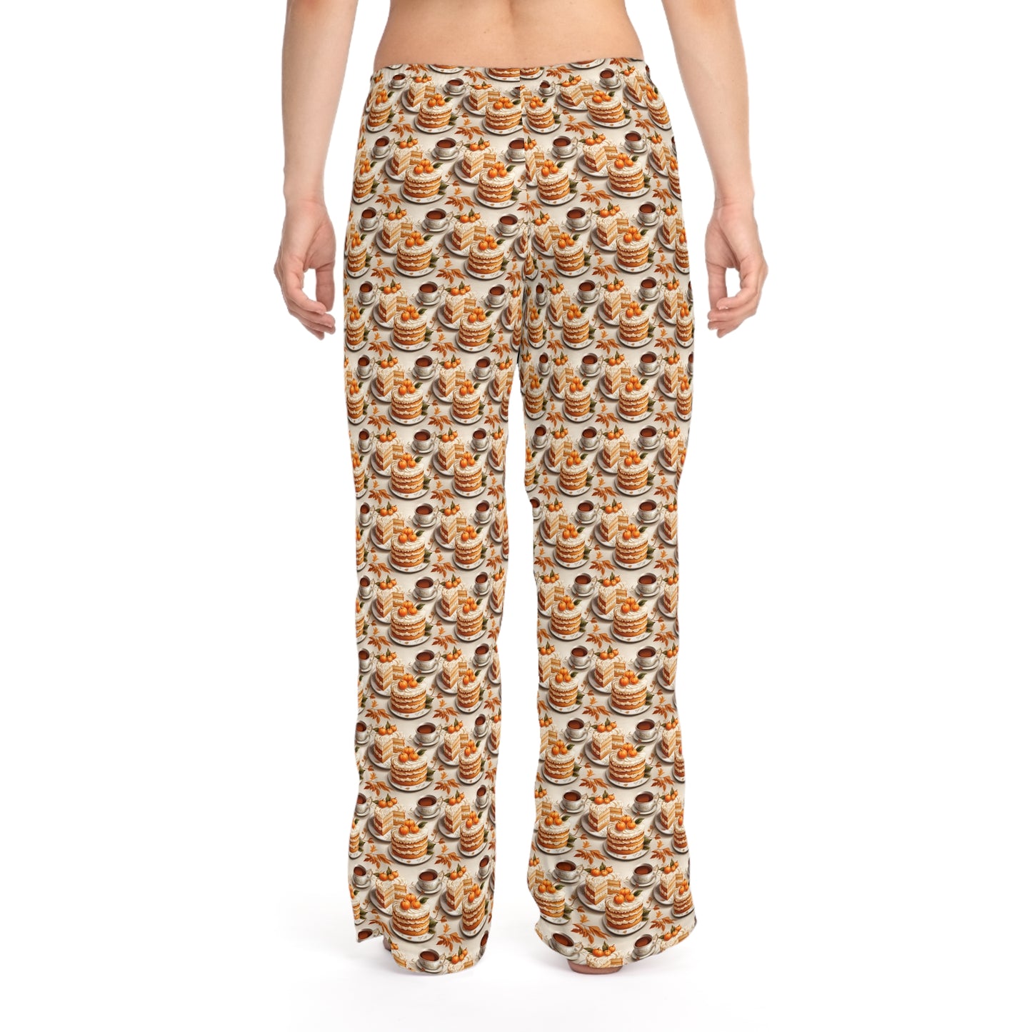 Pajama Pants Women's Fall Fashion Autumn Spice & Pumpkin Pie