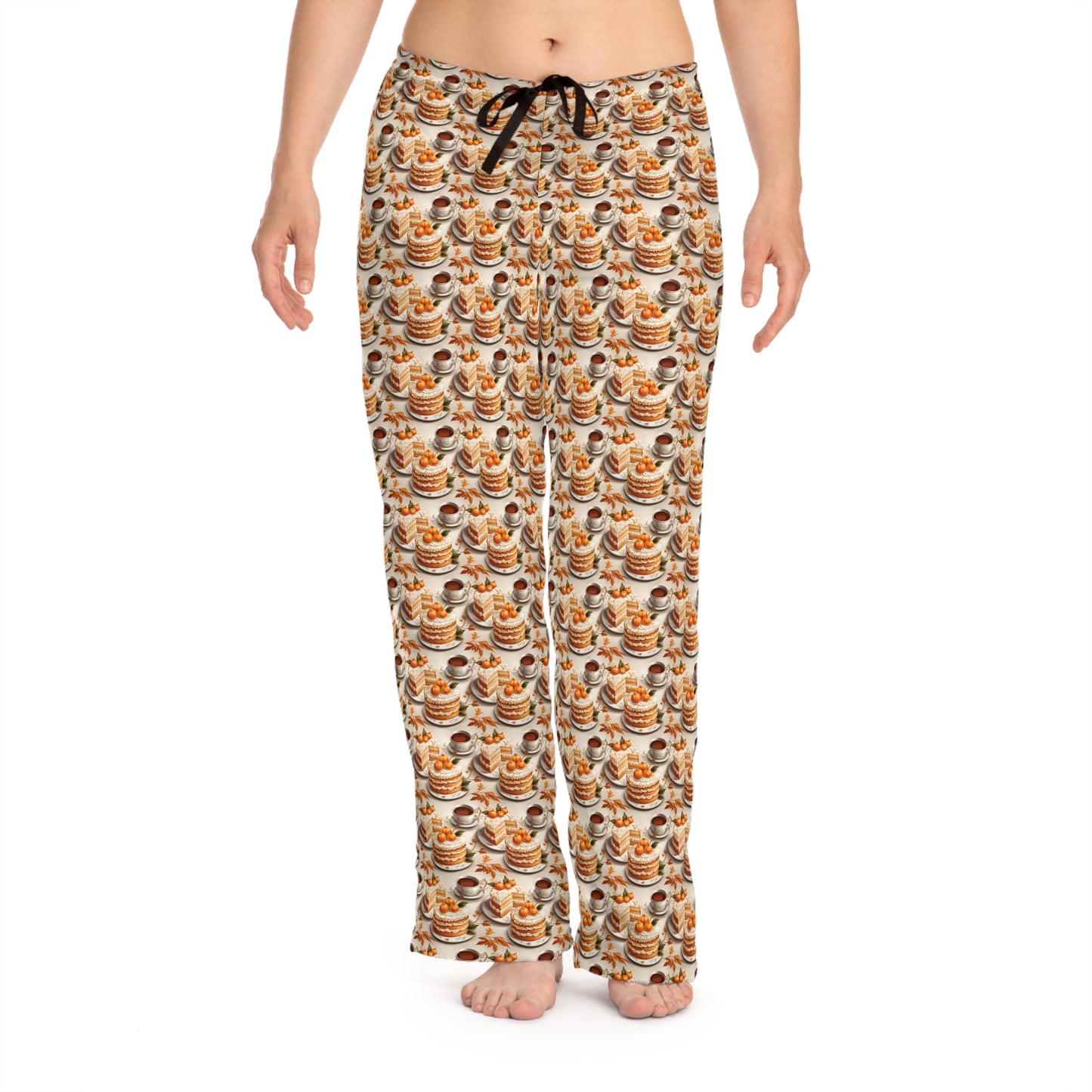 Pajama Pants Women's Fall Fashion Autumn Spice & Pumpkin Pie