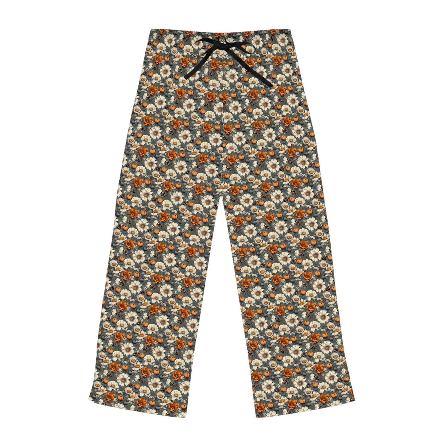 Pajama Pants Women's Floral Bee #23