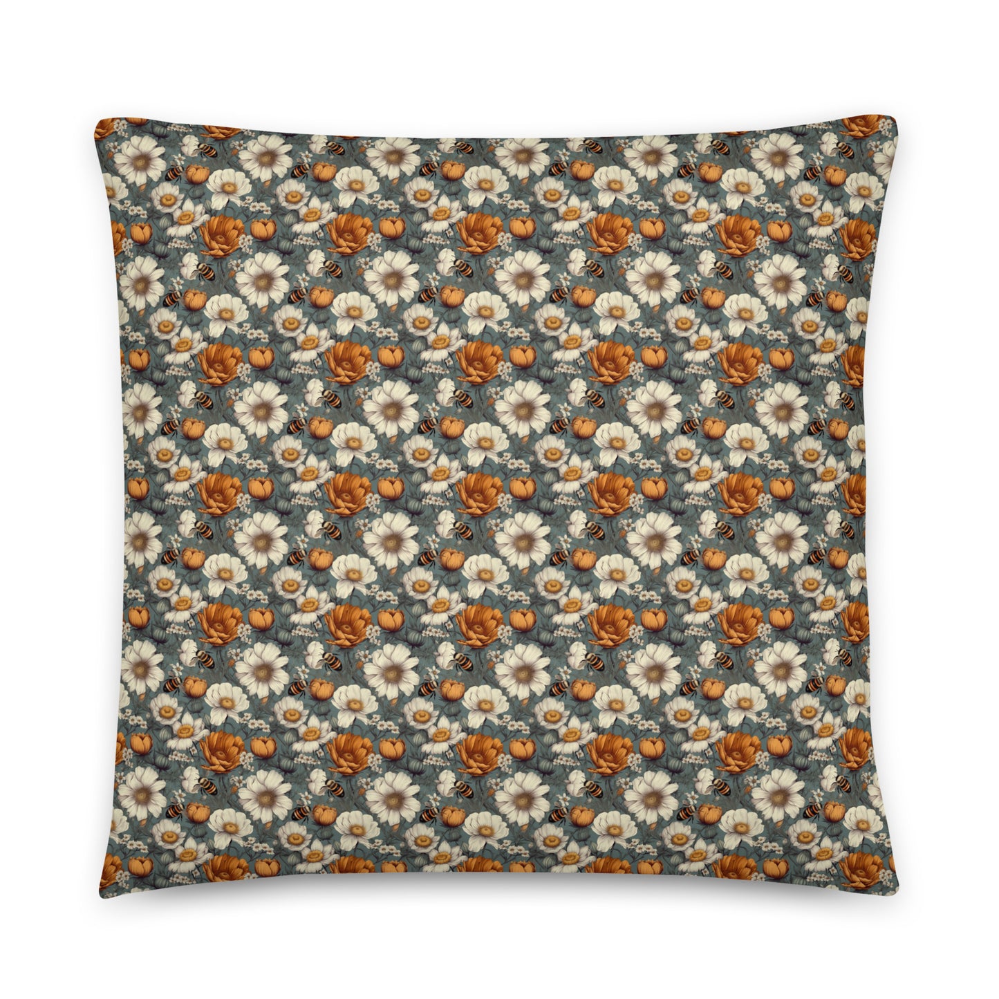 Pillow Floral Bee #23