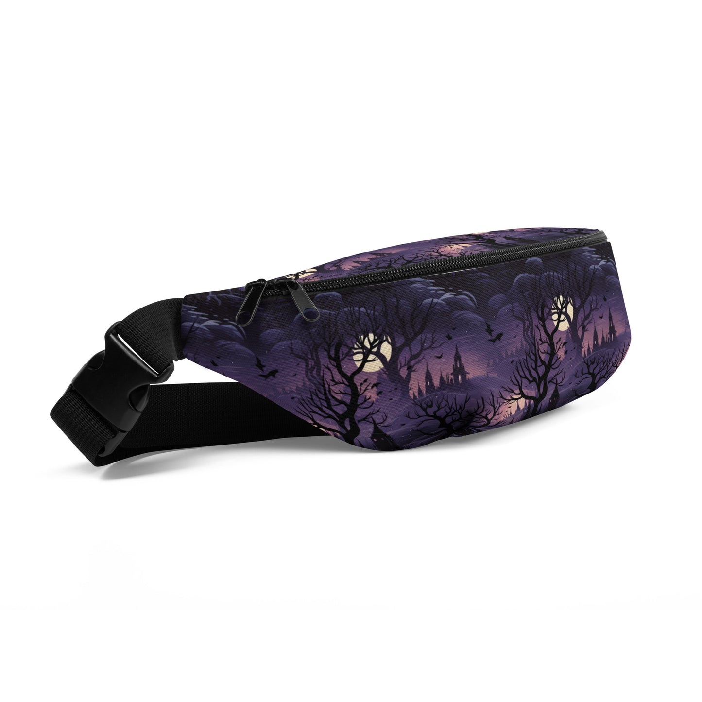 Fanny Pack Halloween Spooky Forest Shadows
