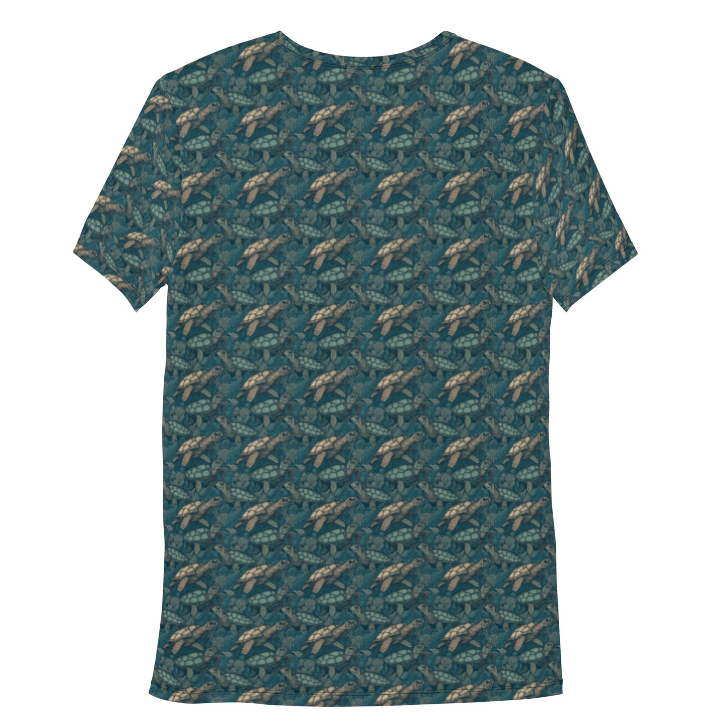 Men's Athletic T-Shirt Sea Turtle