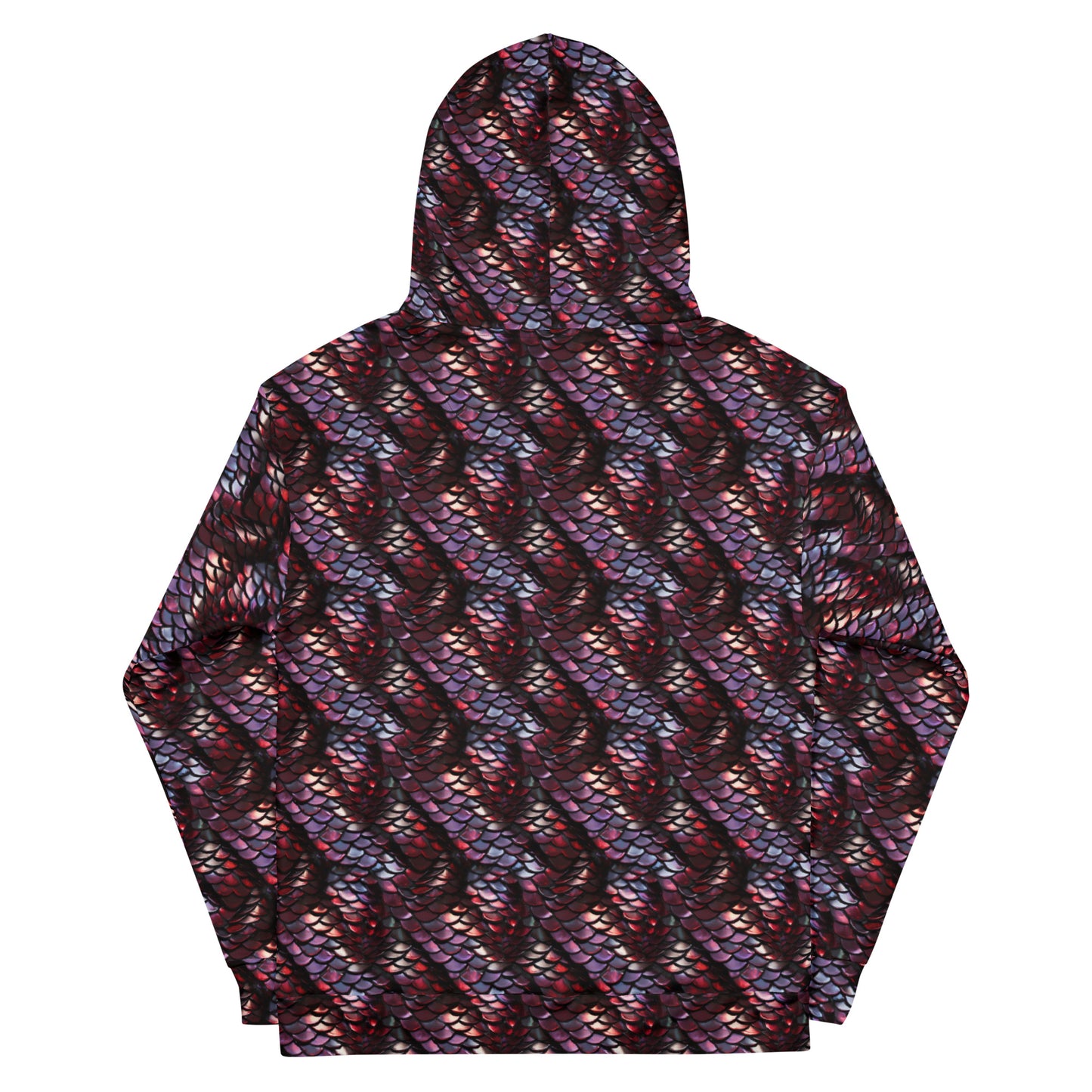 Hoodie Ruby Dragon Scale