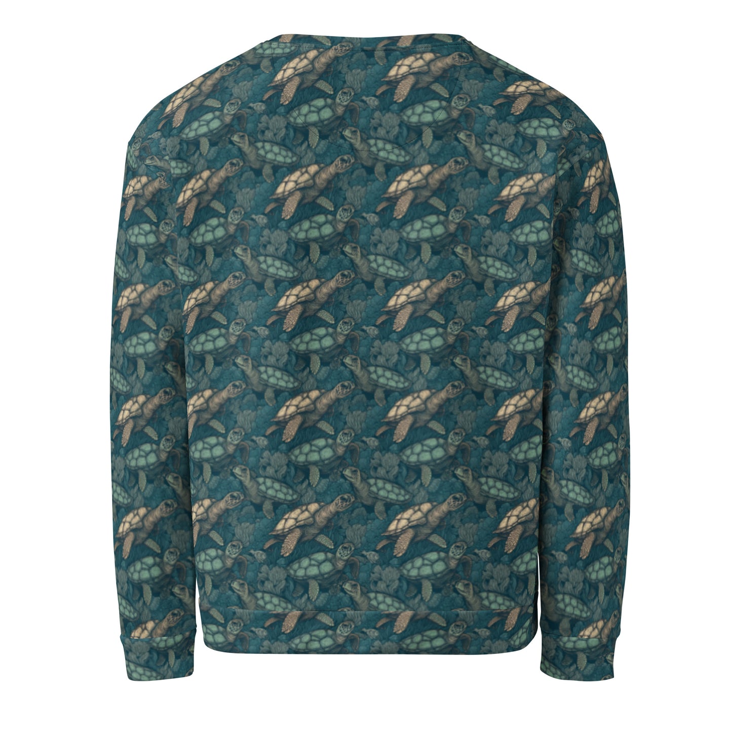 Sweatshirt Sea Turtle Green