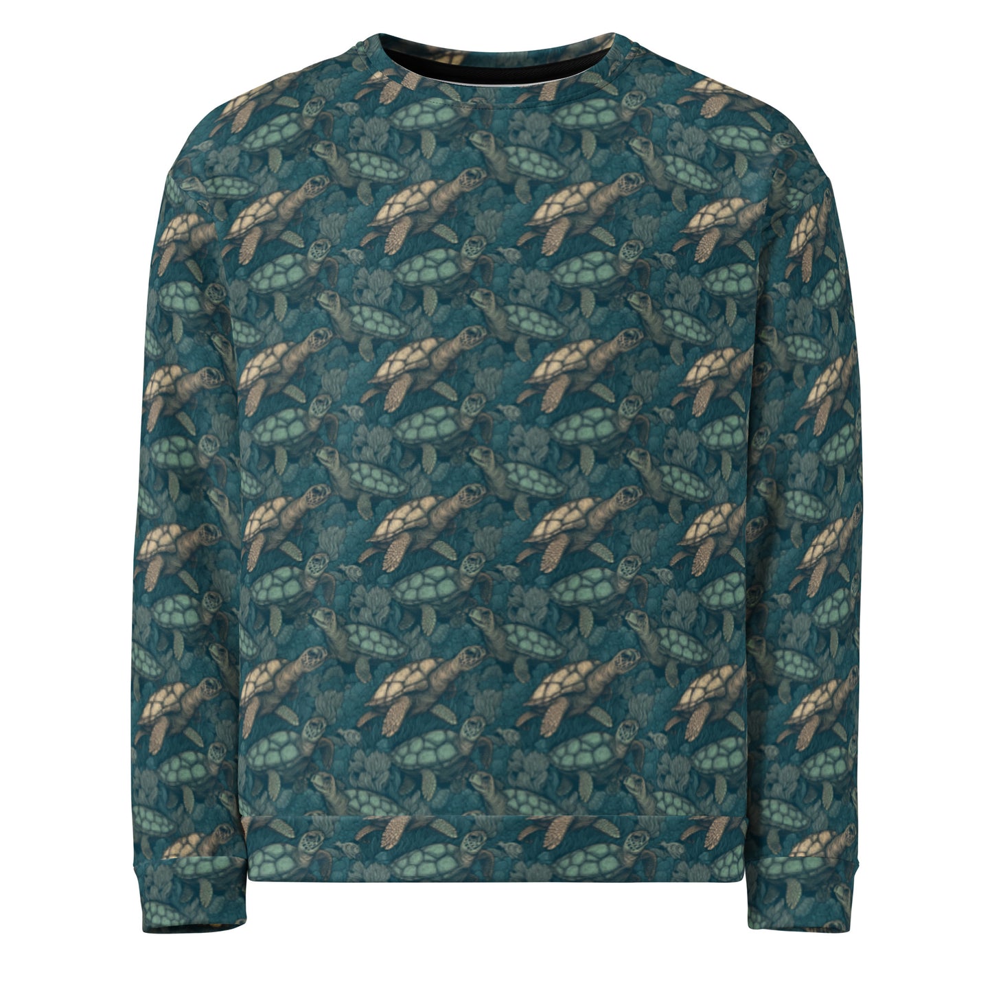Sweatshirt Sea Turtle Green