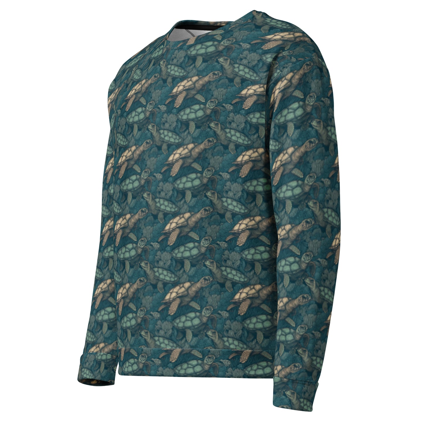 Sweatshirt Sea Turtle Green