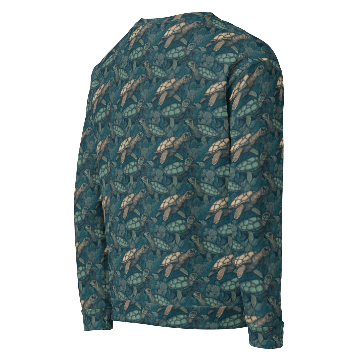 Sweatshirt Sea Turtle Green