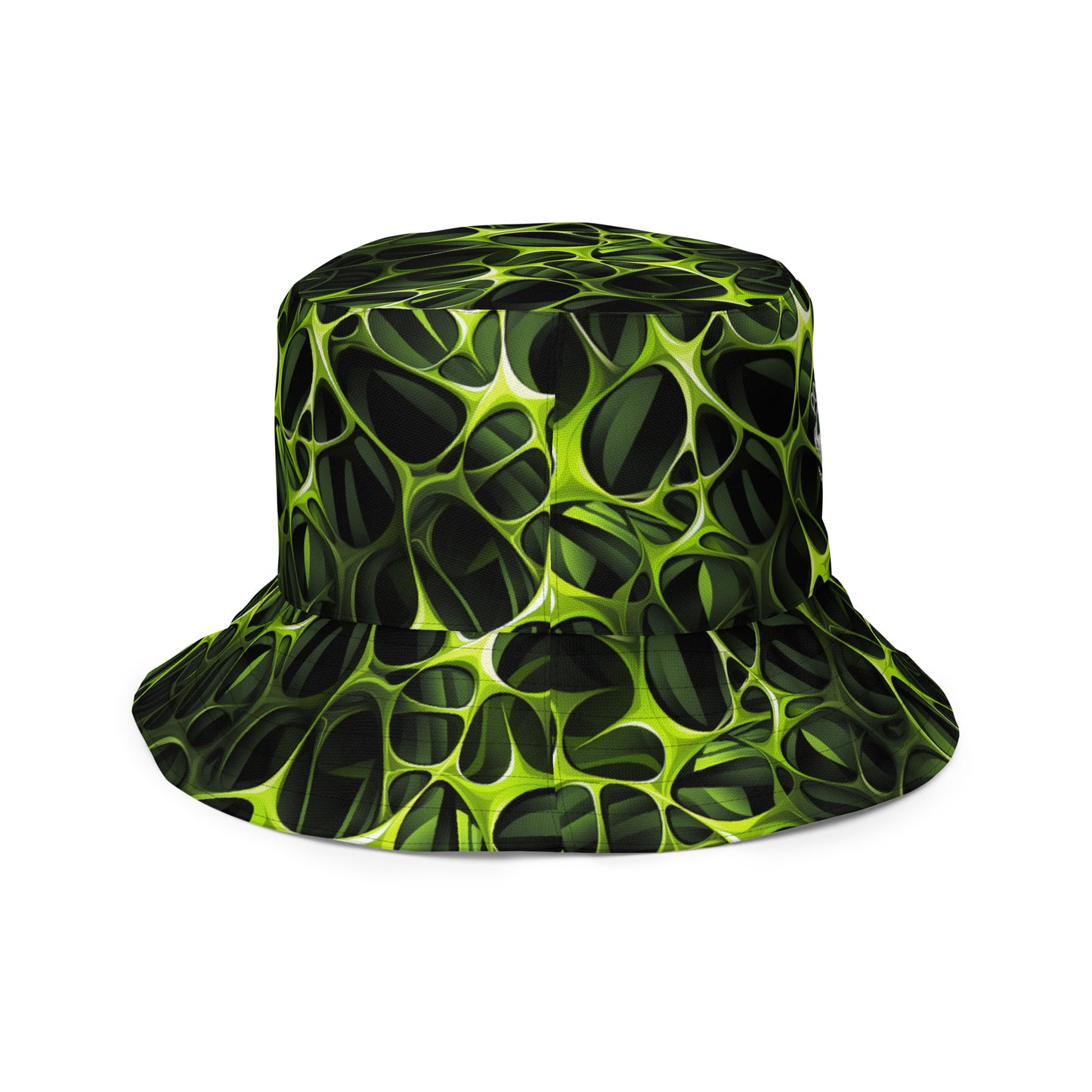 Reversible Bucket Hat Trippy Bugs