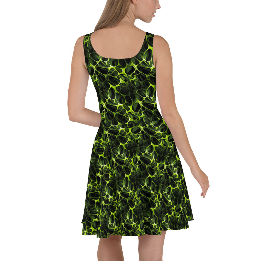 Skater Dress Trippy Bugs
