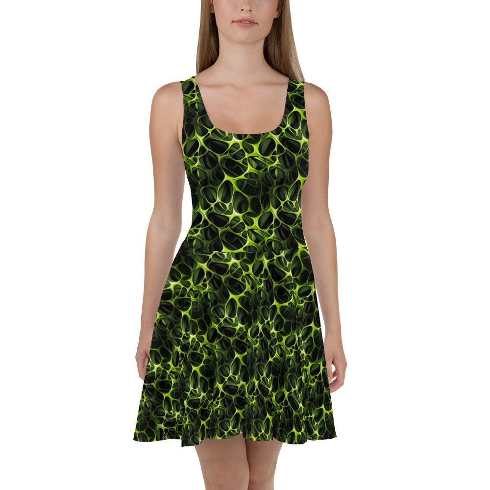 Skater Dress Trippy Bugs