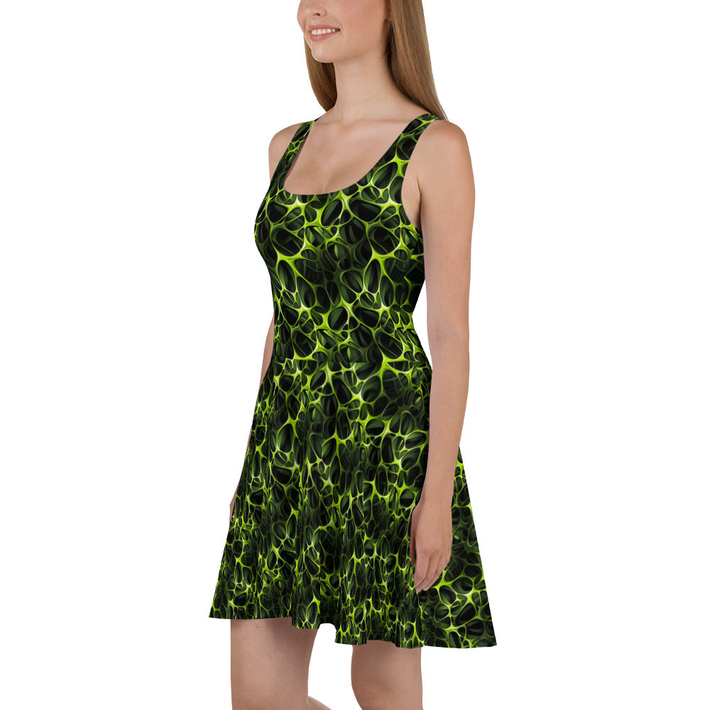 Skater Dress Trippy Bugs