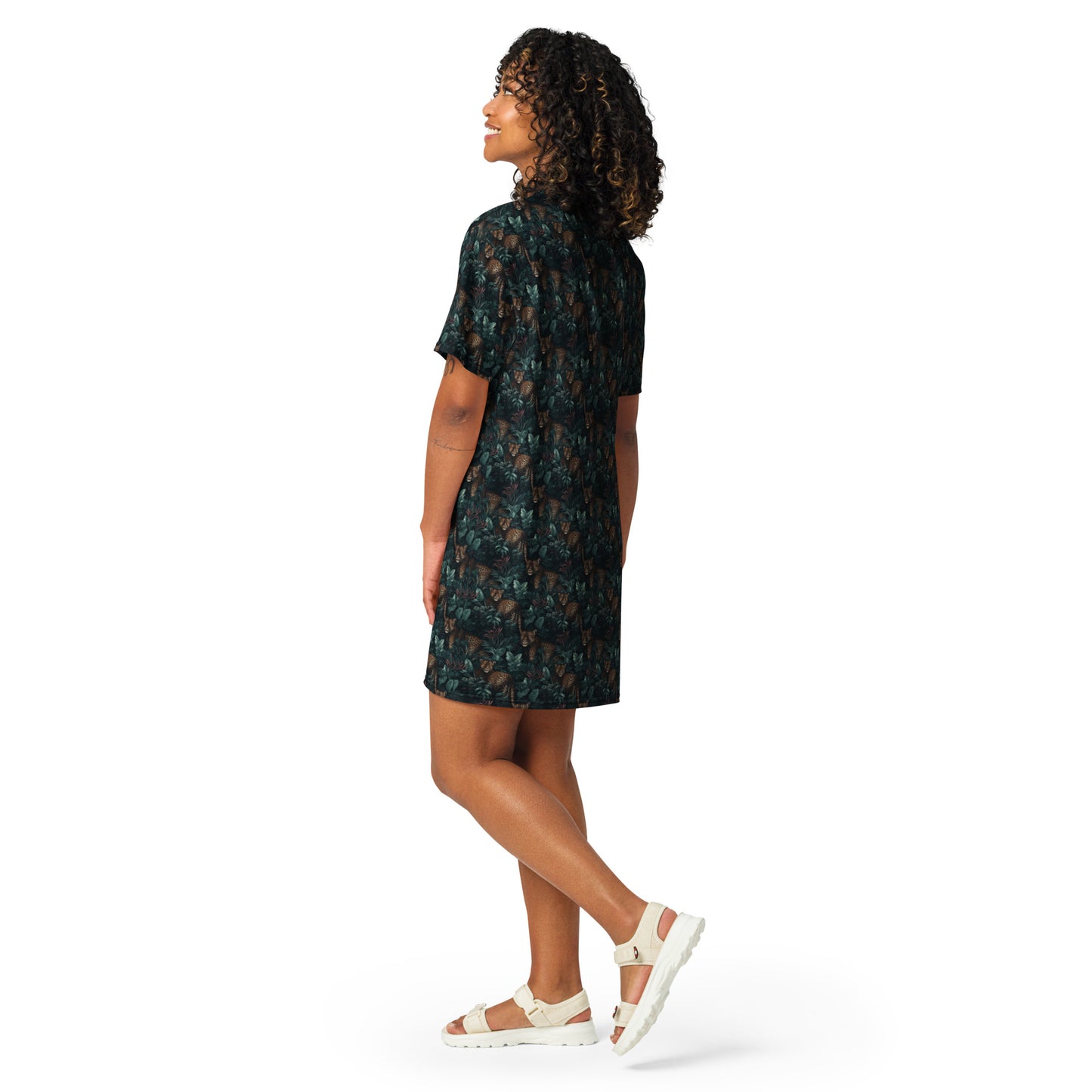 T-shirt Dress Jungle Leopard