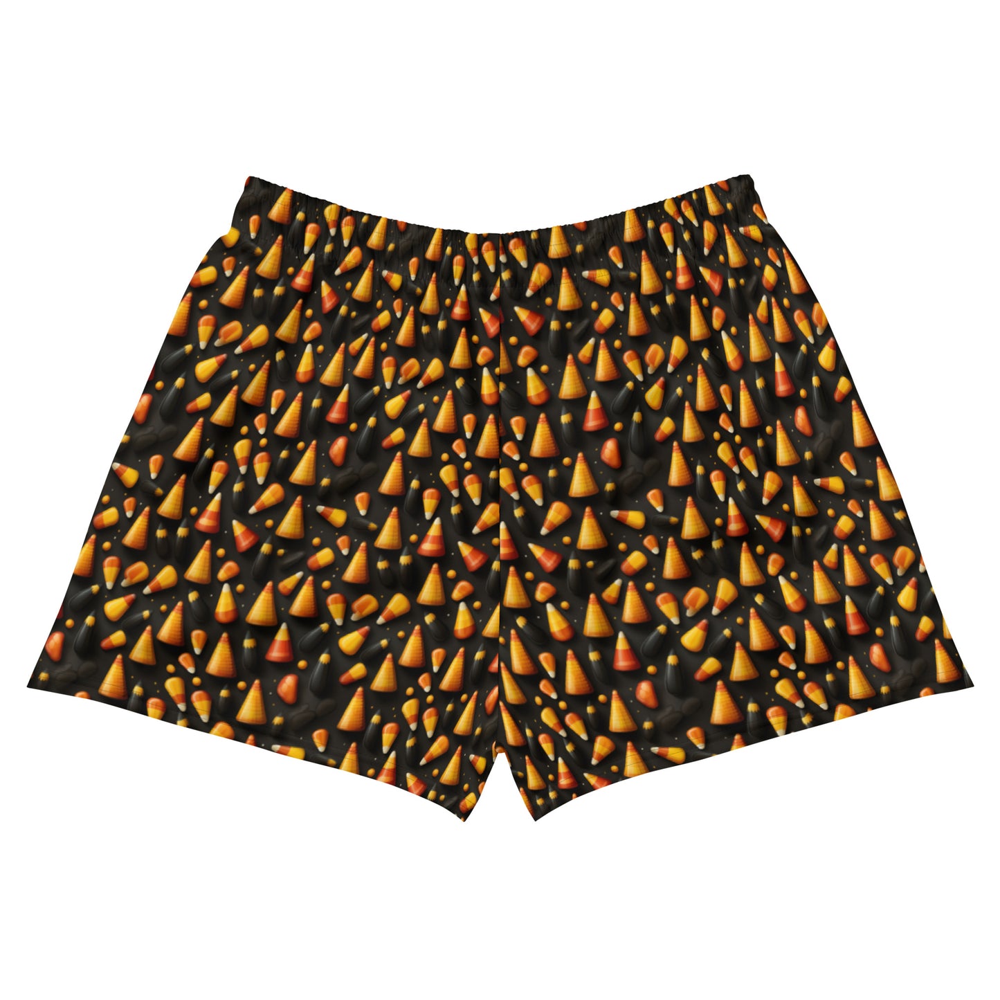 Athletic Shorts Halloween Candy Corn