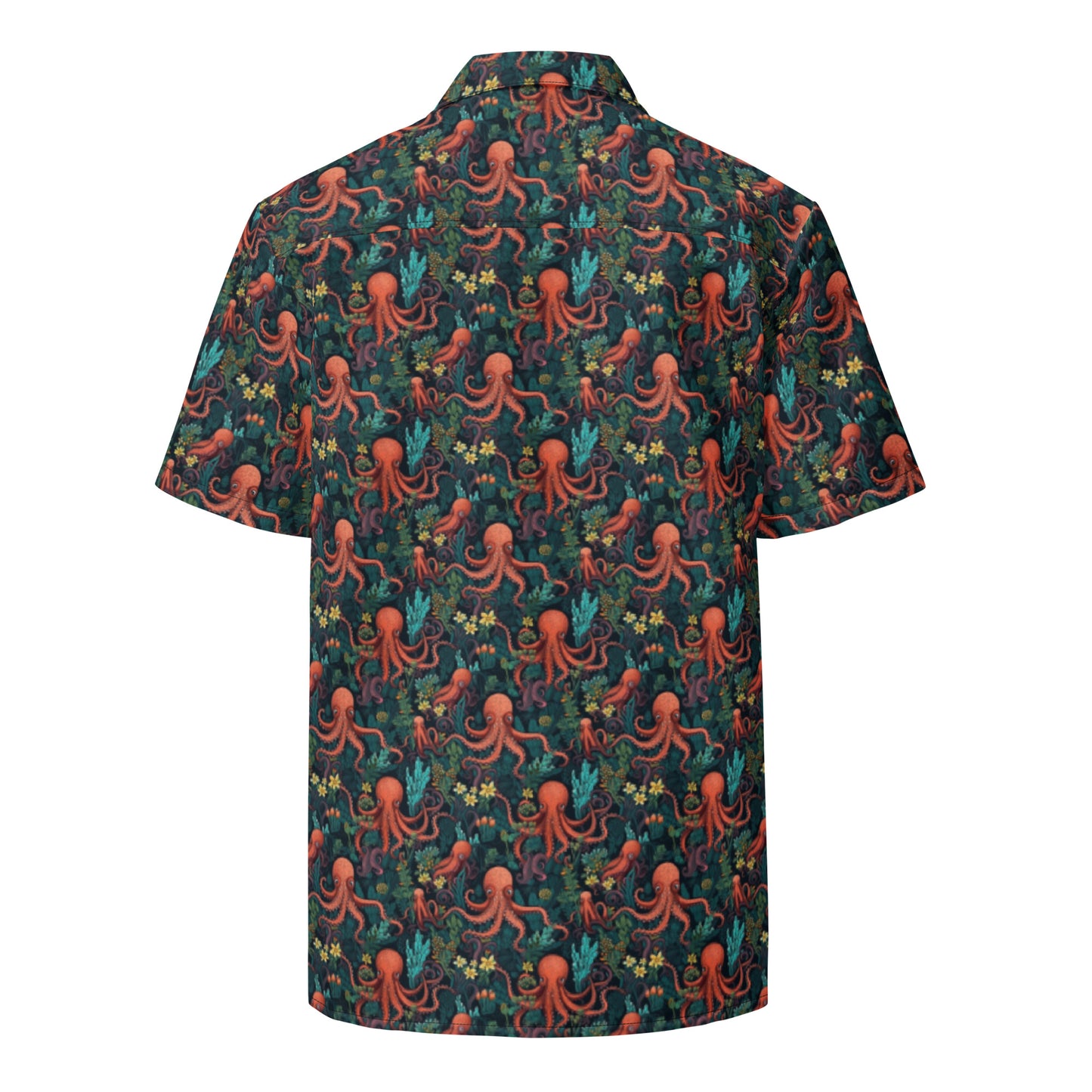 Button Shirt Octopus Garden