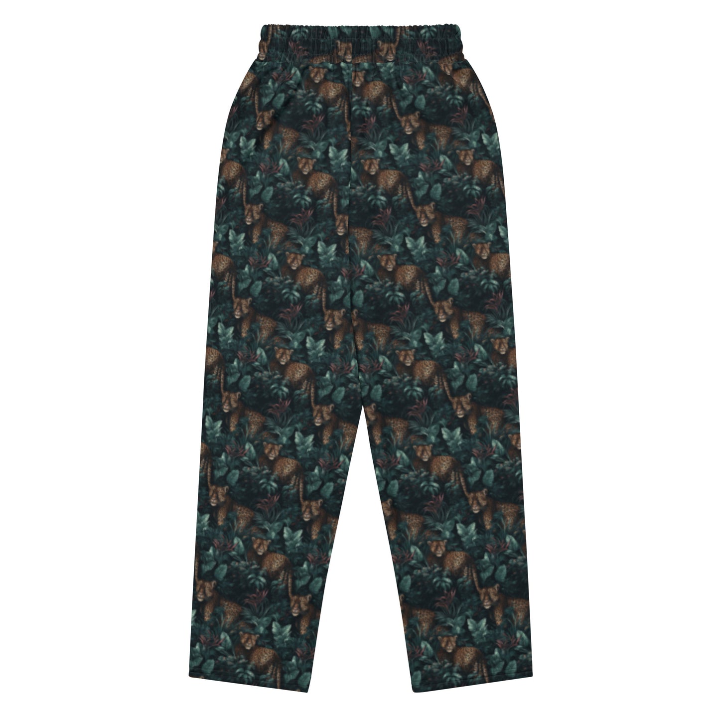 Wide-Leg Joggers Jungle Leopard