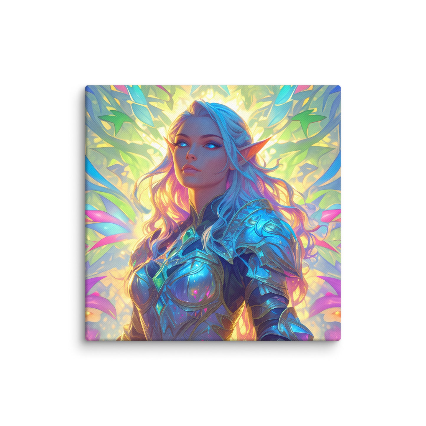 Canvas Half-Elf Cleric #2 Canvas 10 inch x 10 inch