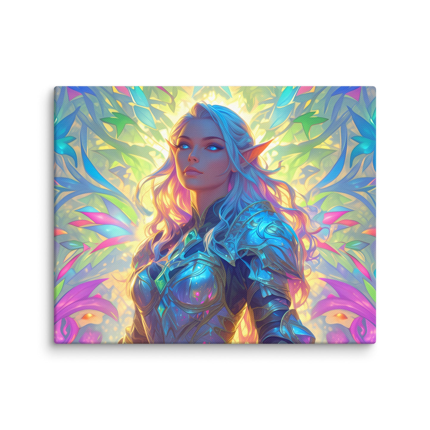 Canvas Half-Elf Cleric #2 Canvas 8 x 10 inch