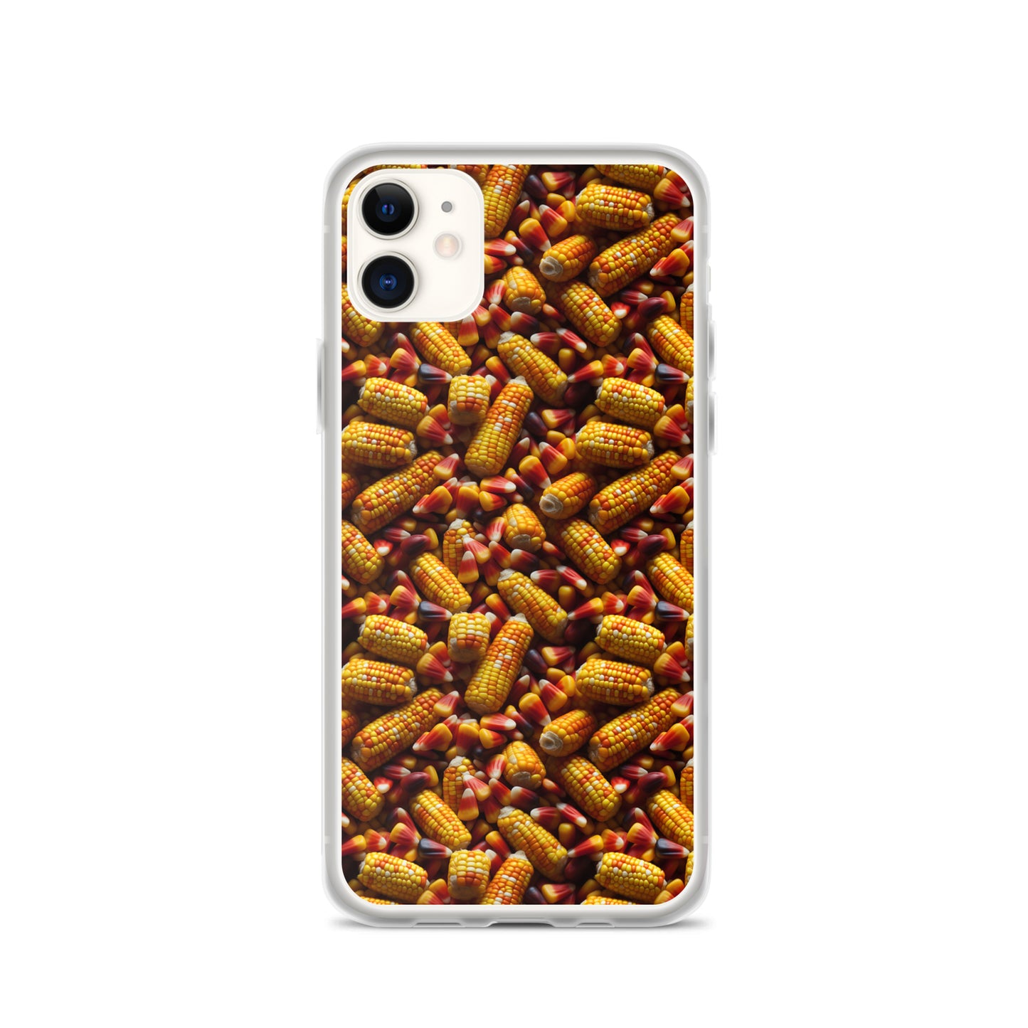 Clear Case for iPhone® Halloween Candy Corn