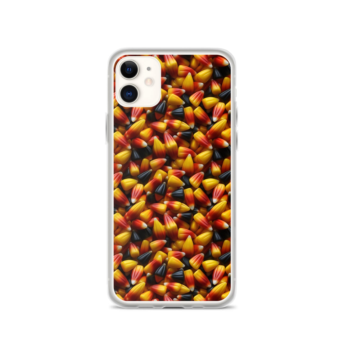 Clear Case for iPhone® Halloween Candy Corn #3