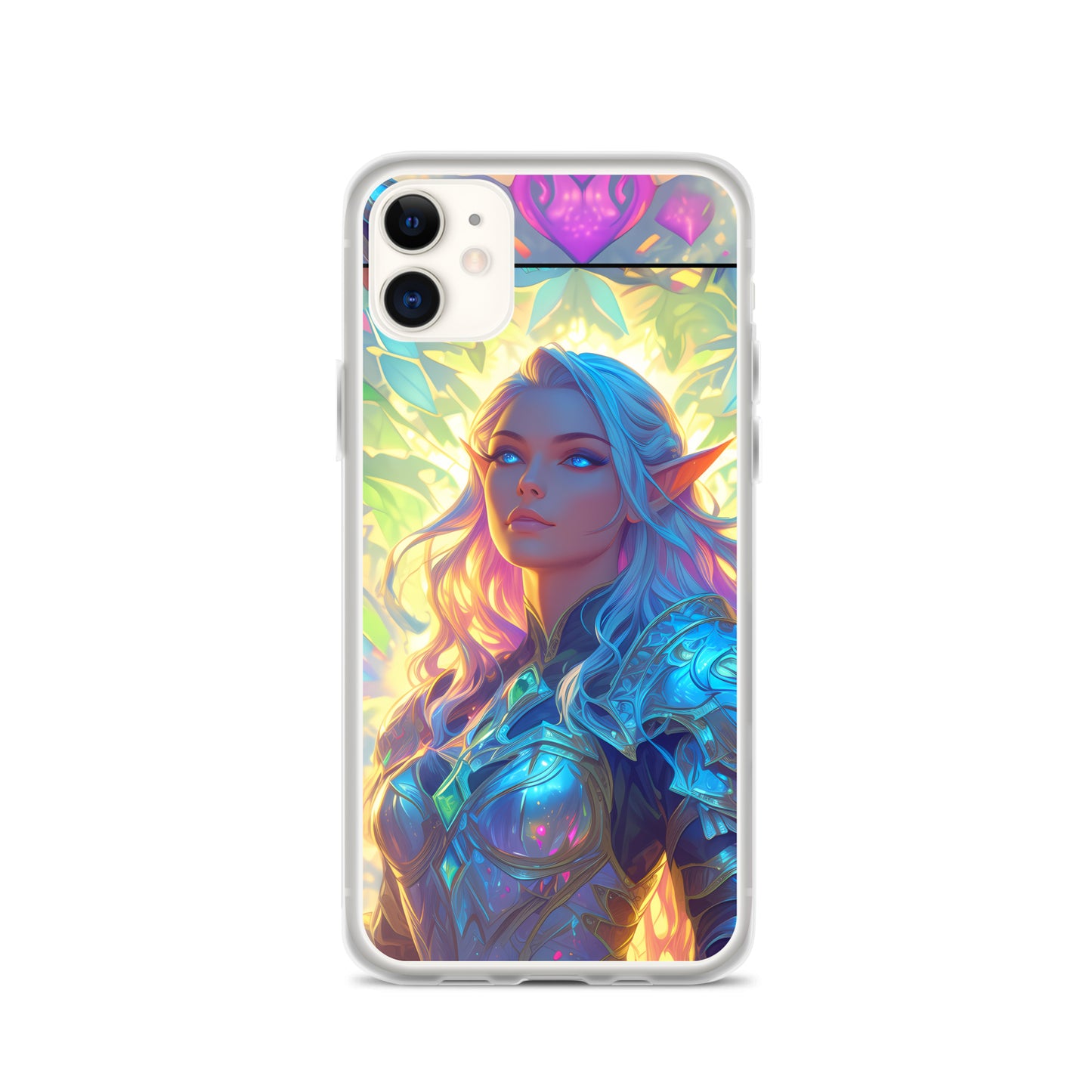 Clear Case for iPhone® Half-Elf Cleric #2