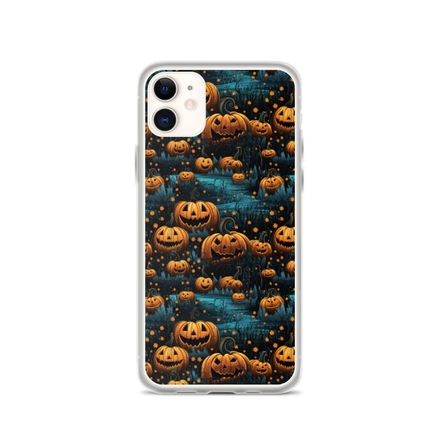 Clear Case for iPhone® Halloween Pumpkin Patch