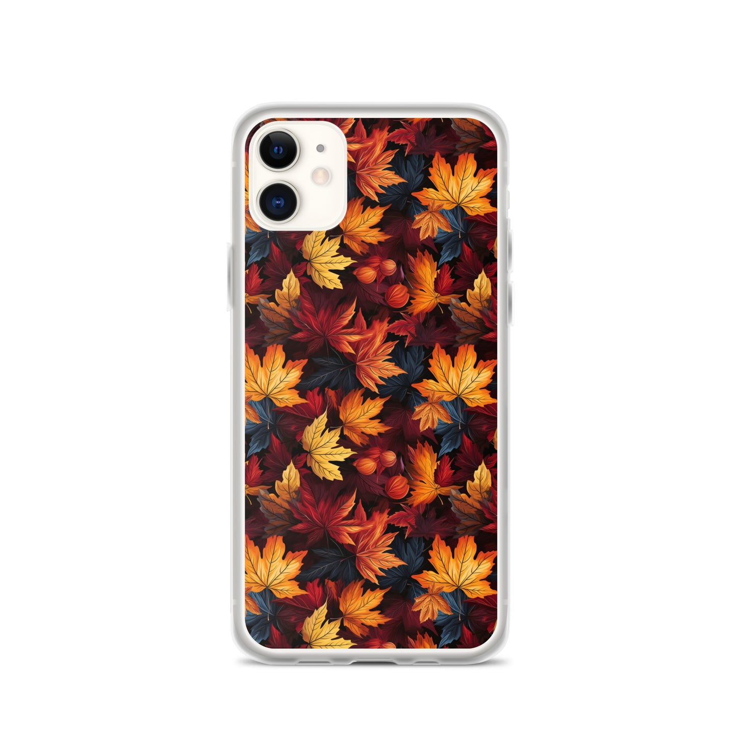 Clear Case for iPhone® Autumn Leaves Scatter