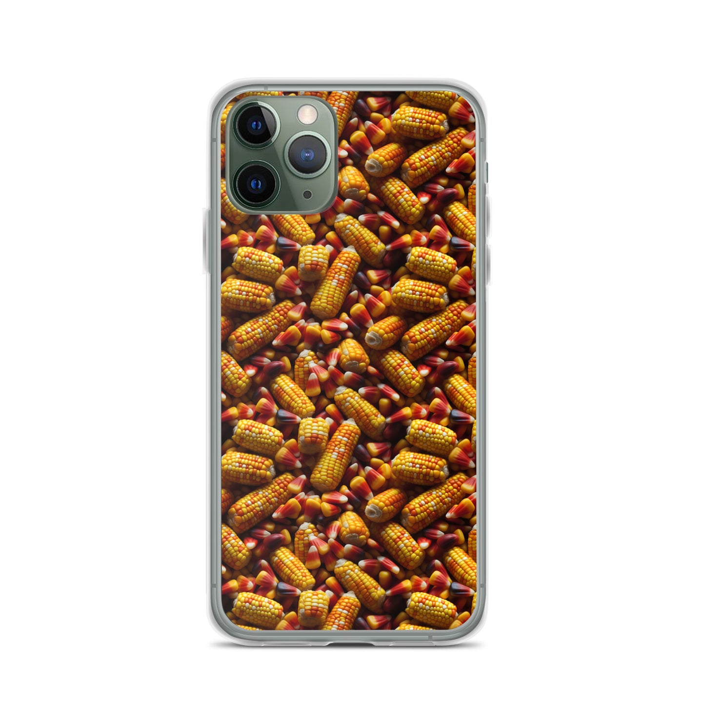 Clear Case for iPhone® Halloween Candy Corn