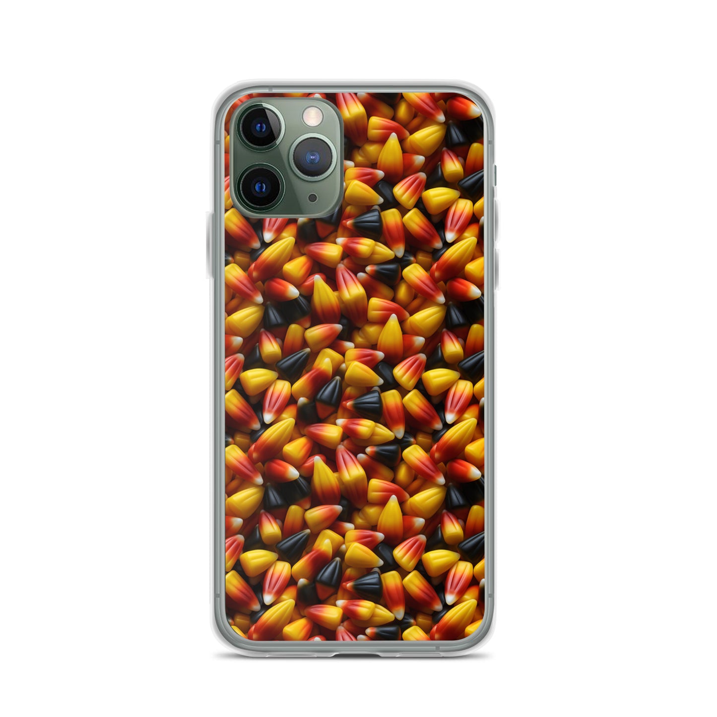 Clear Case for iPhone® Halloween Candy Corn #3