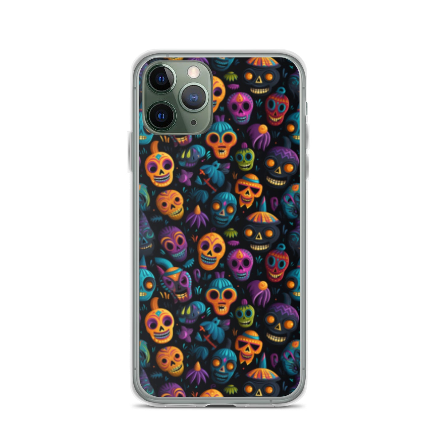 Clear Case for iPhone® Halloween Masks