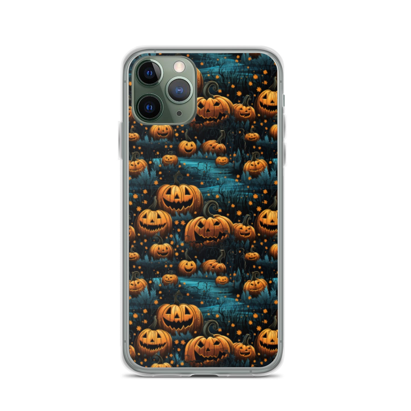 Clear Case for iPhone® Halloween Pumpkin Patch