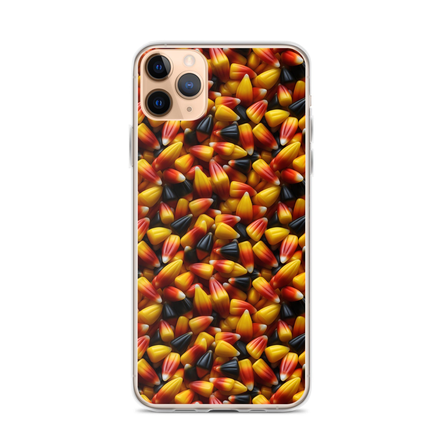 Clear Case for iPhone® Halloween Candy Corn #3