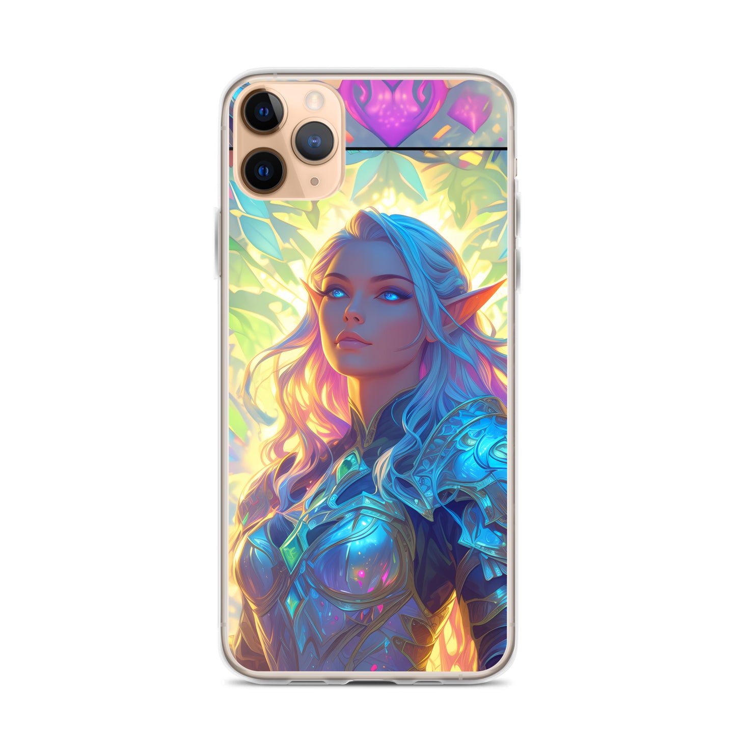 Clear Case for iPhone® Half-Elf Cleric #2
