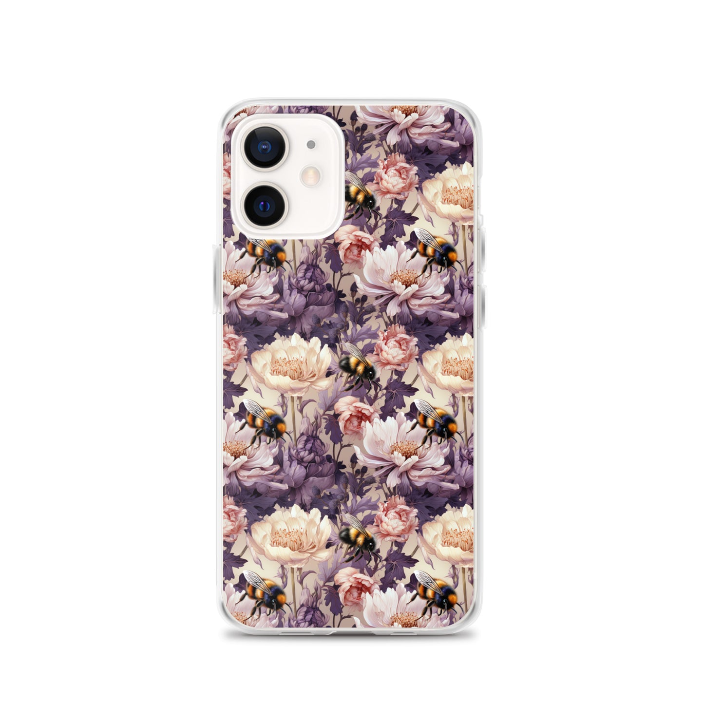 Clear Case for iPhone® Floral Bee #51