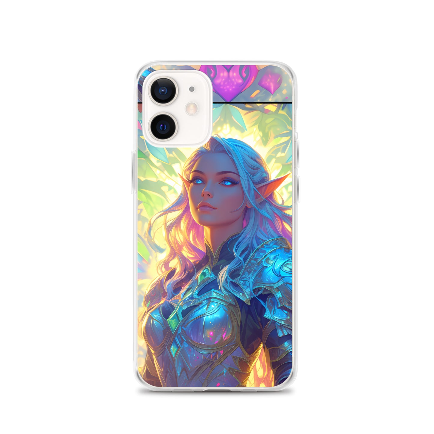 Clear Case for iPhone® Half-Elf Cleric #2