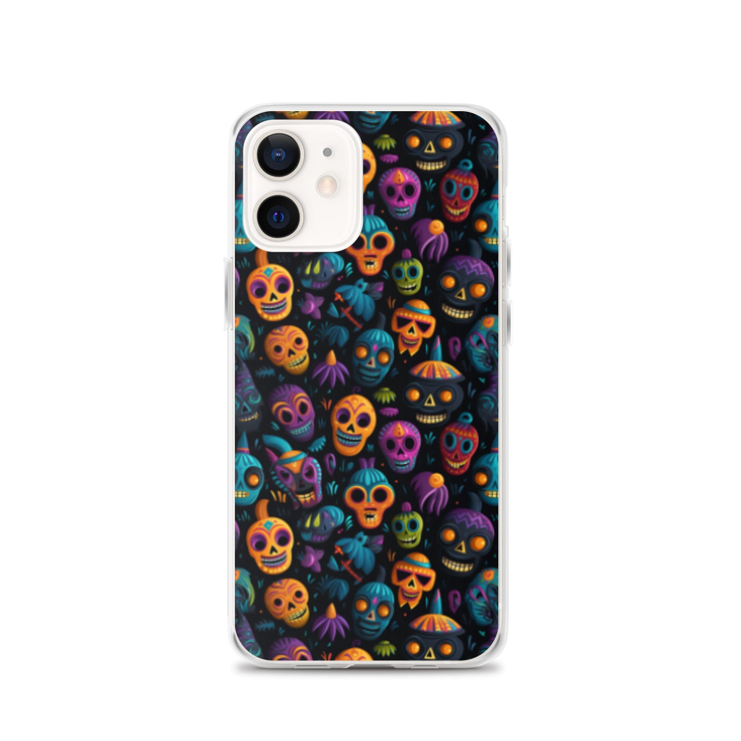 Clear Case for iPhone® Halloween Masks