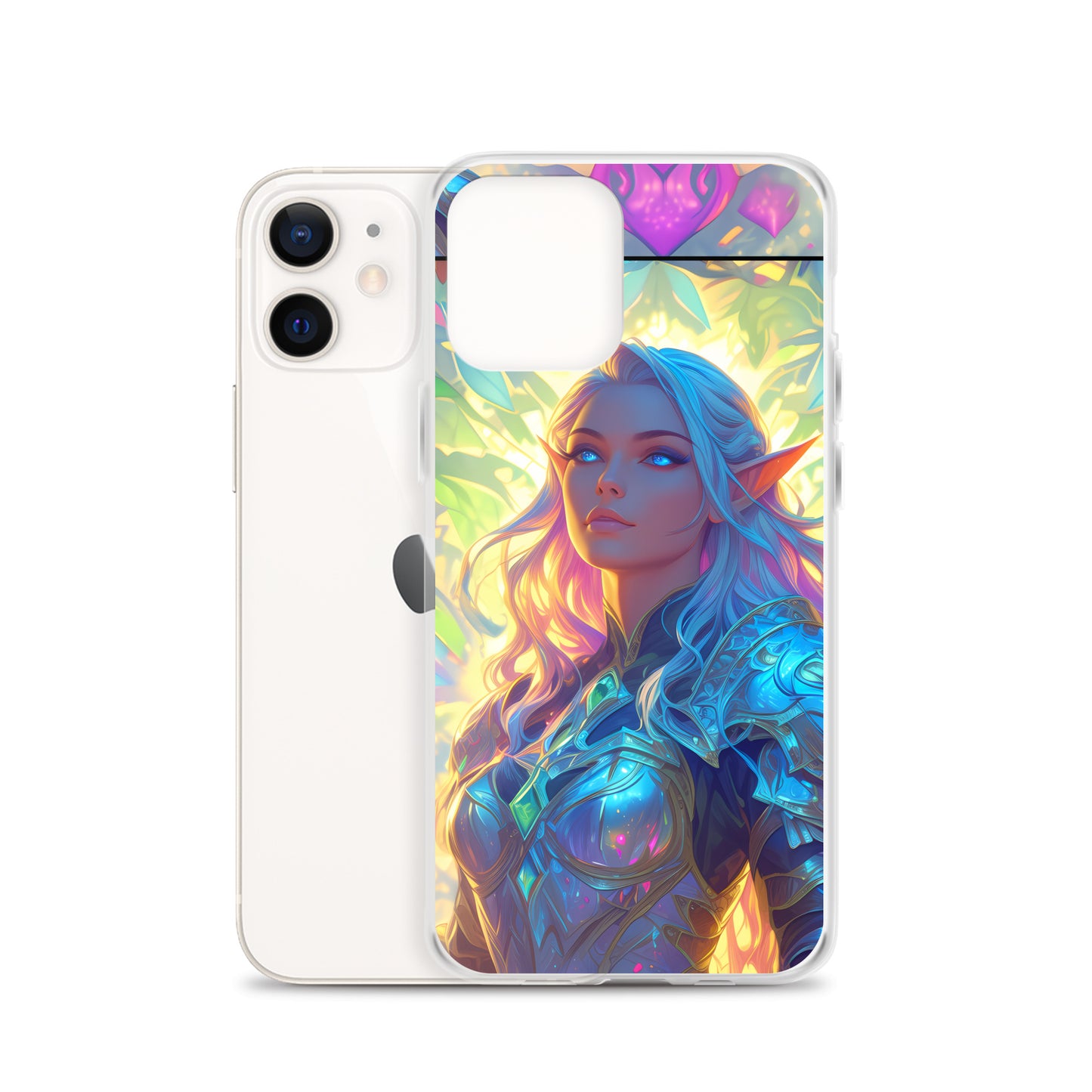 Clear Case for iPhone® Half-Elf Cleric #2