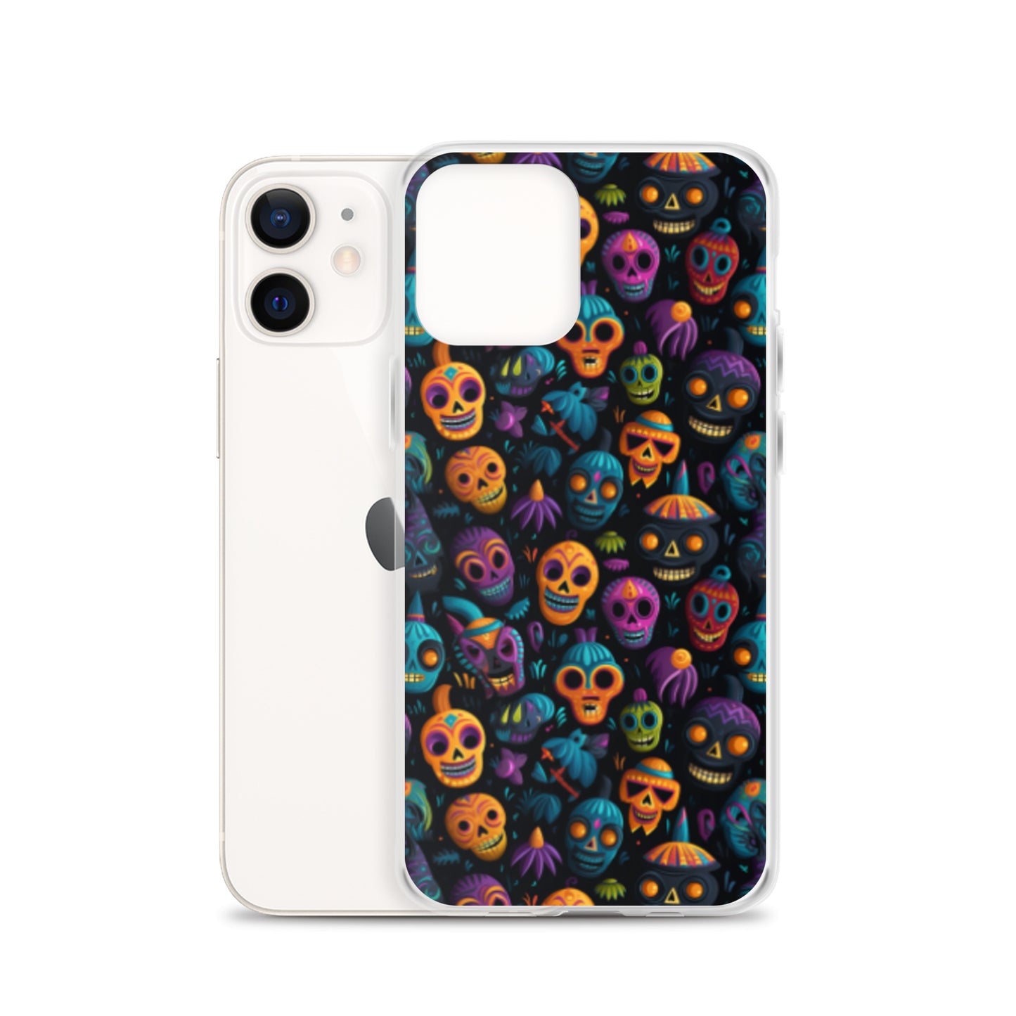Clear Case for iPhone® Halloween Masks