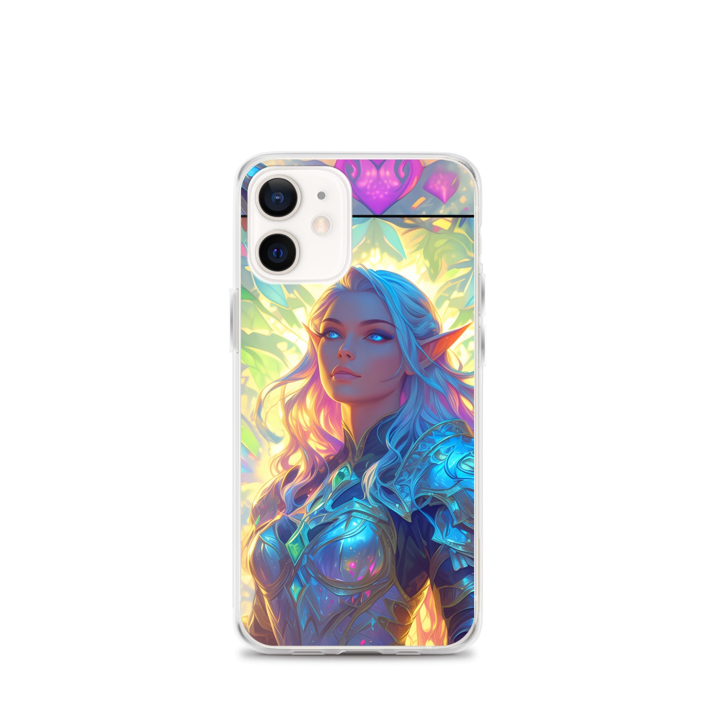 Clear Case for iPhone® Half-Elf Cleric #2