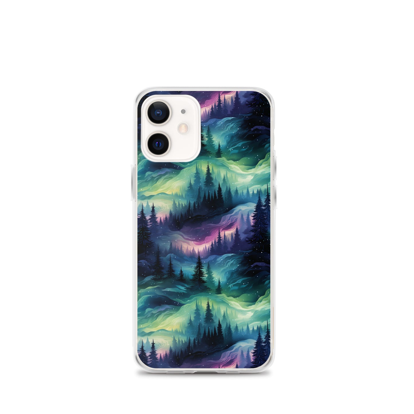 Clear Case for iPhone® Winter Fashion Northern Lights