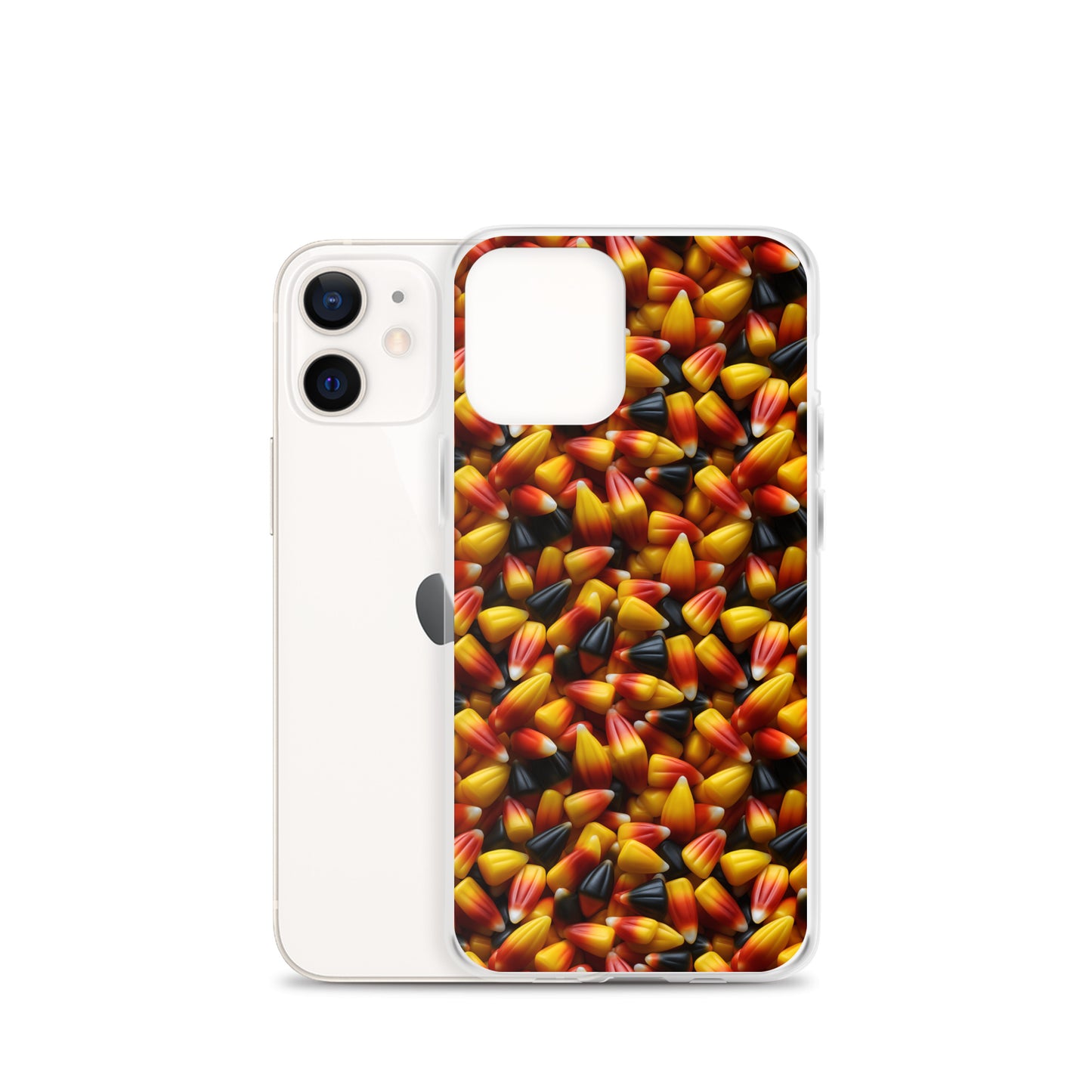 Clear Case for iPhone® Halloween Candy Corn #3
