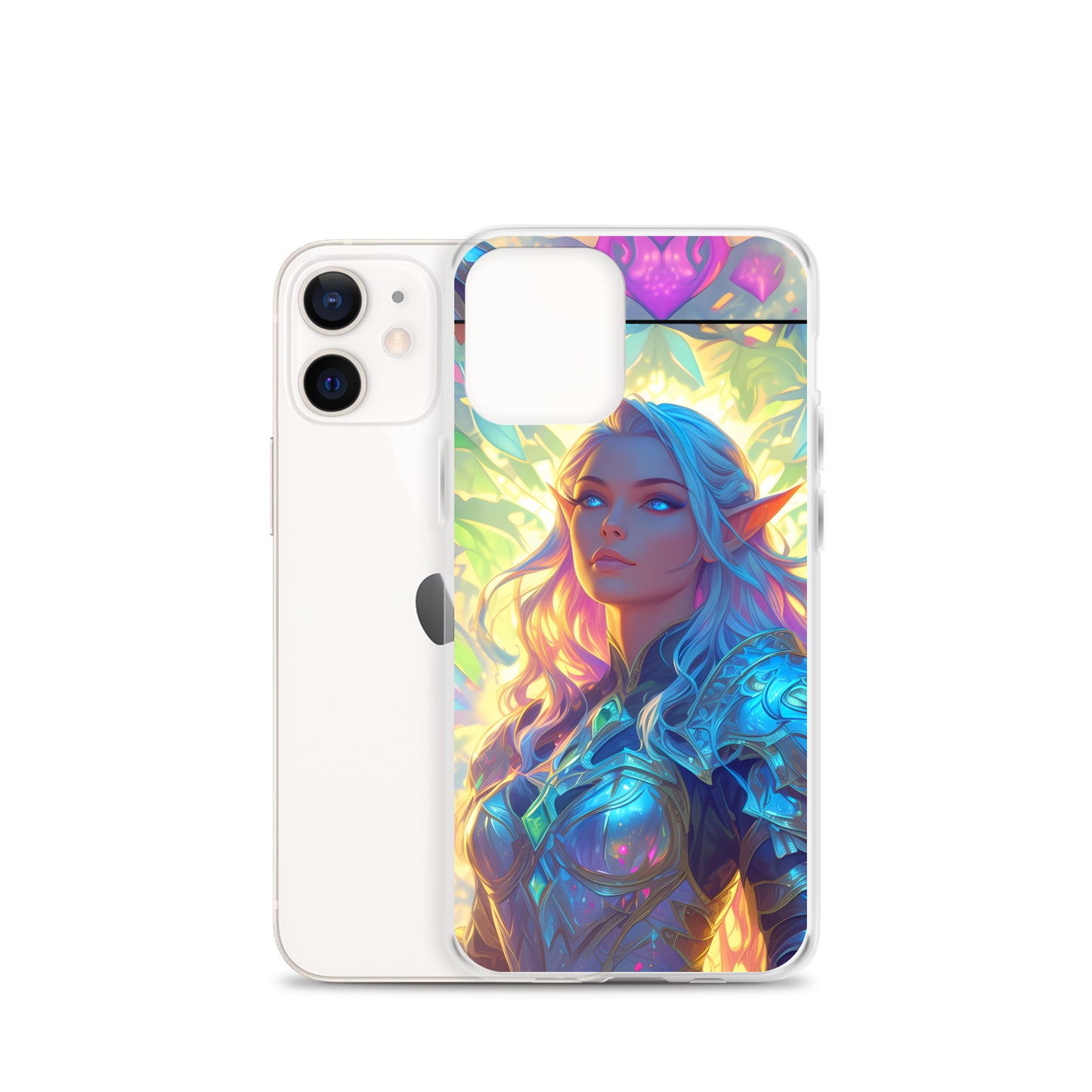 Clear Case for iPhone® Half-Elf Cleric #2