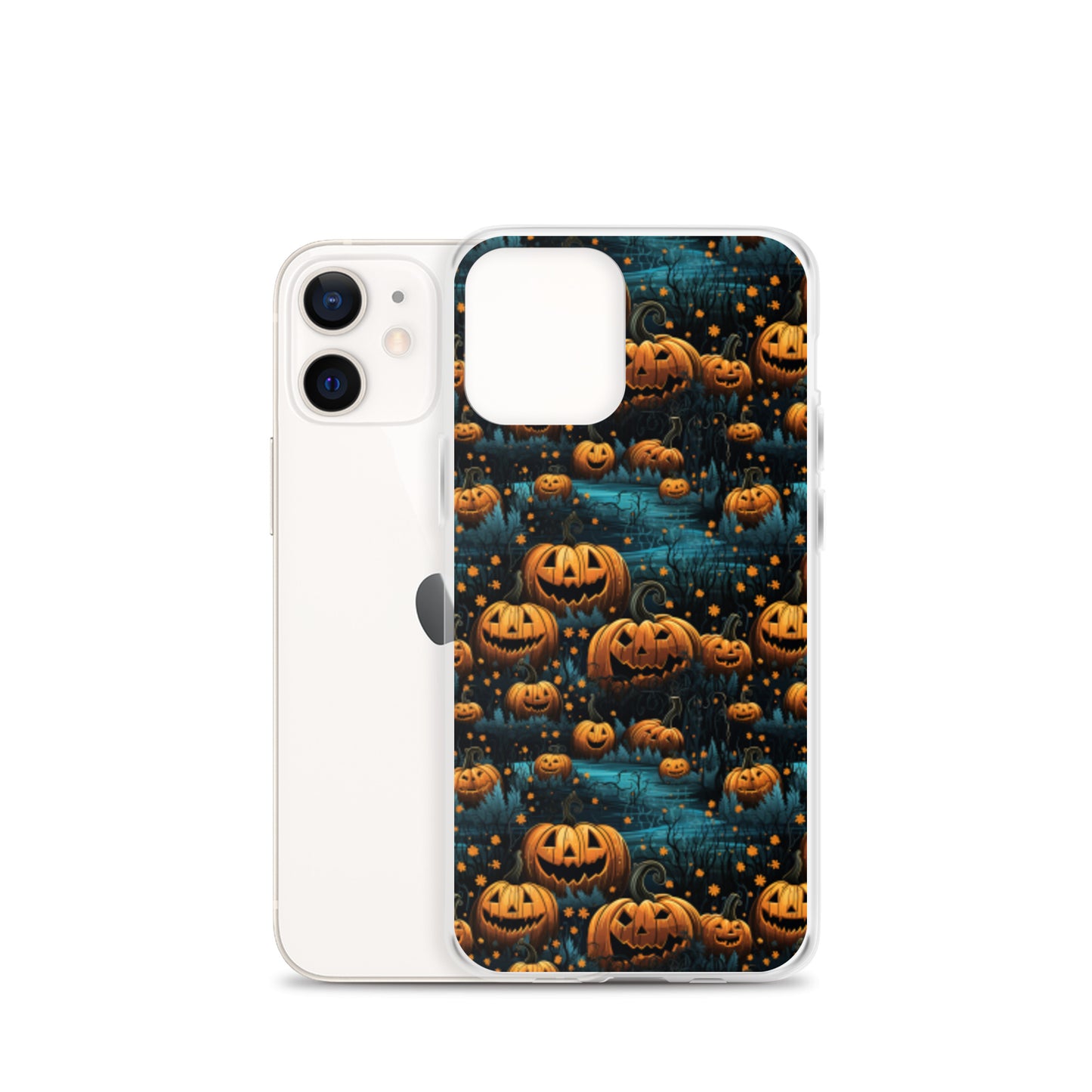 Clear Case for iPhone® Halloween Pumpkin Patch