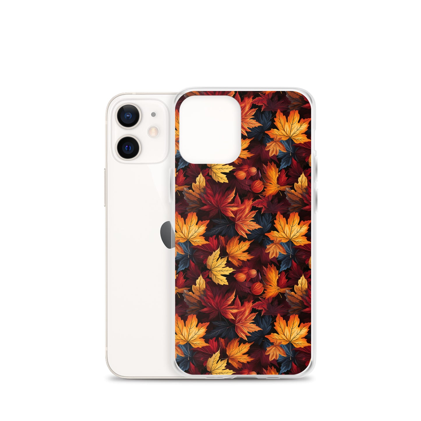 Clear Case for iPhone® Autumn Leaves Scatter
