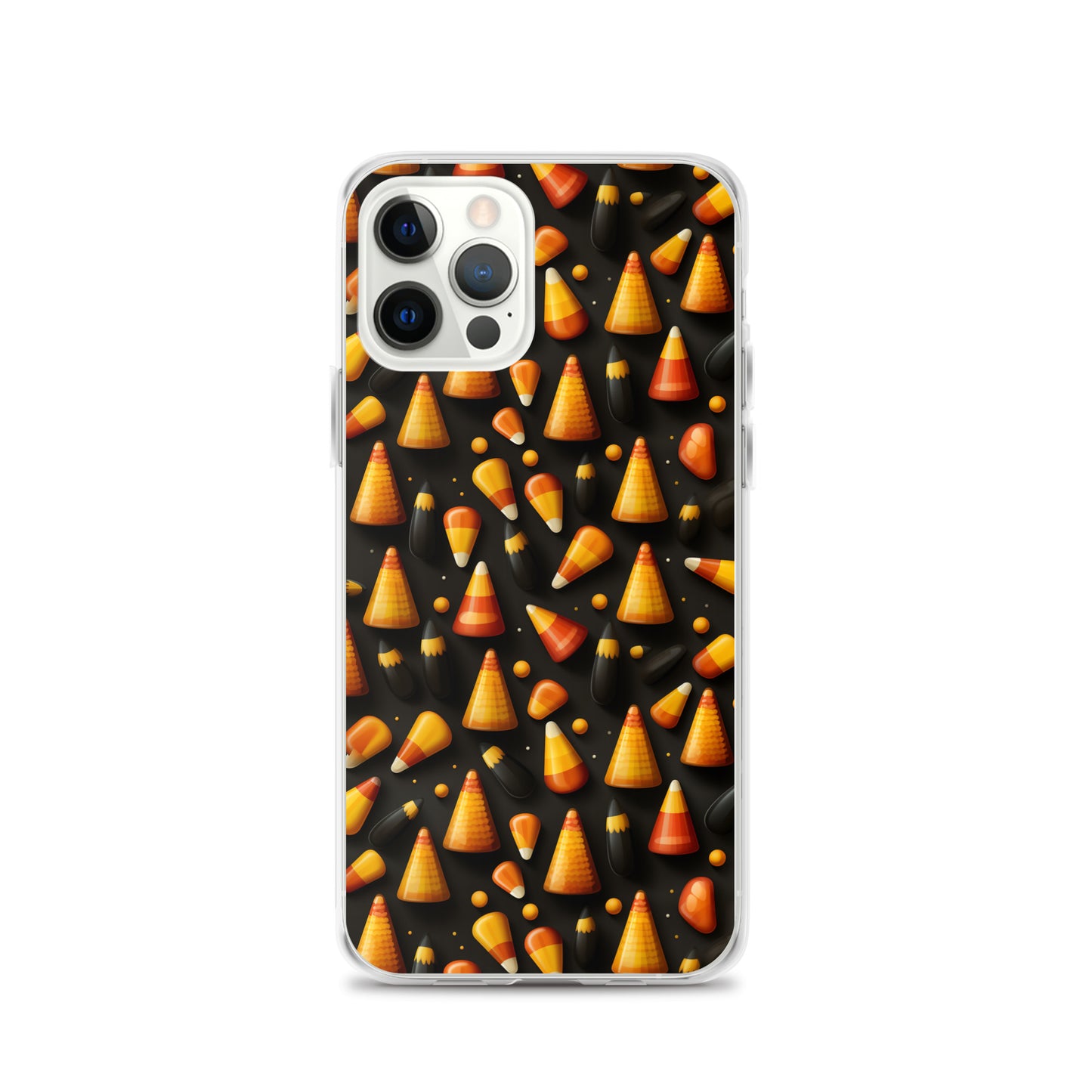 Clear Case for iPhone® Halloween Candy Corn #2