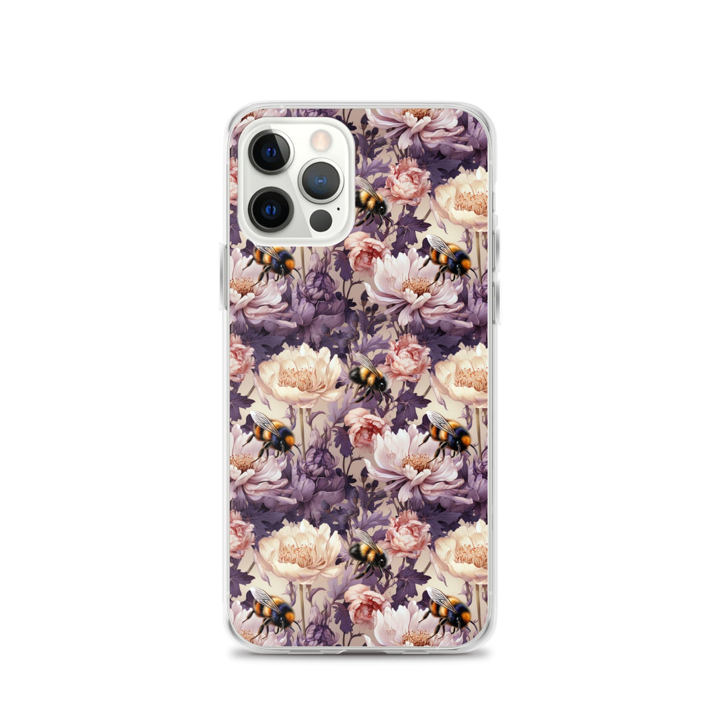Clear Case for iPhone® Floral Bee #51