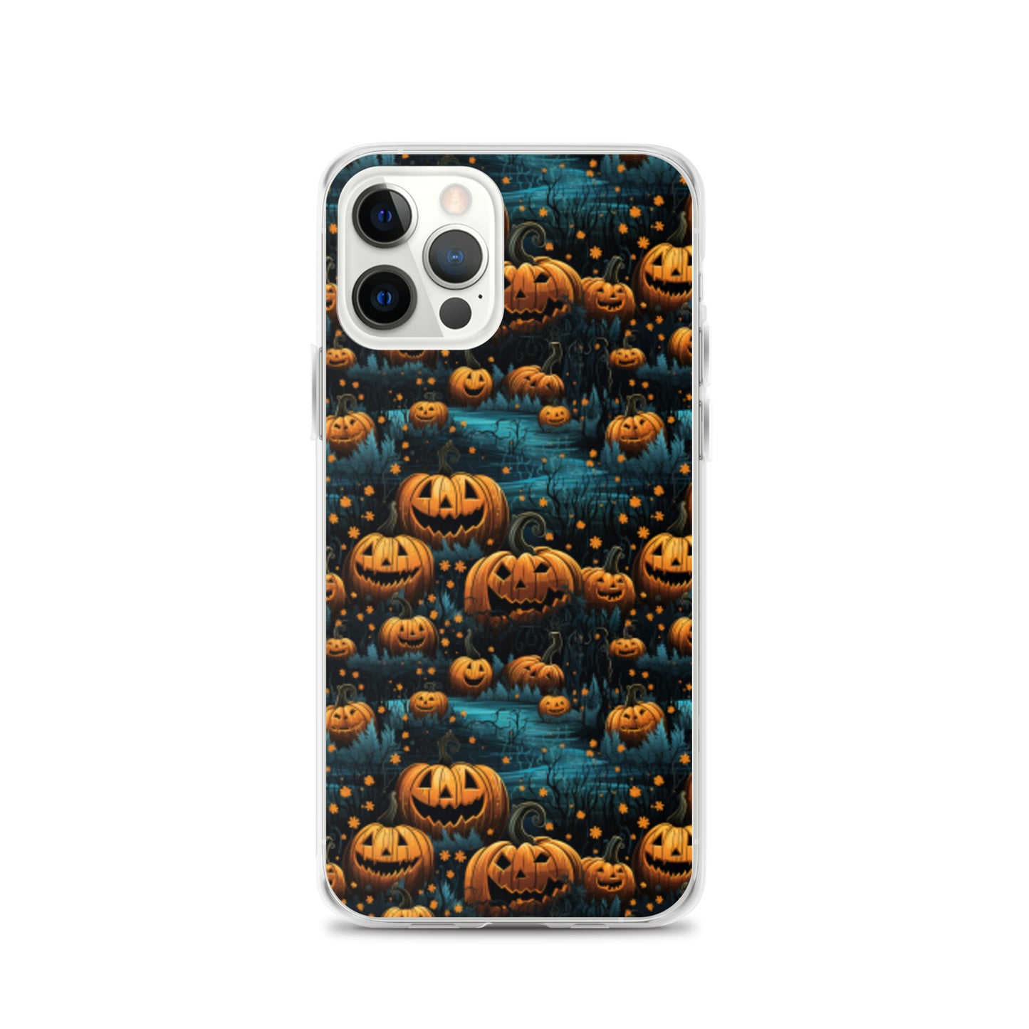 Clear Case for iPhone® Halloween Pumpkin Patch
