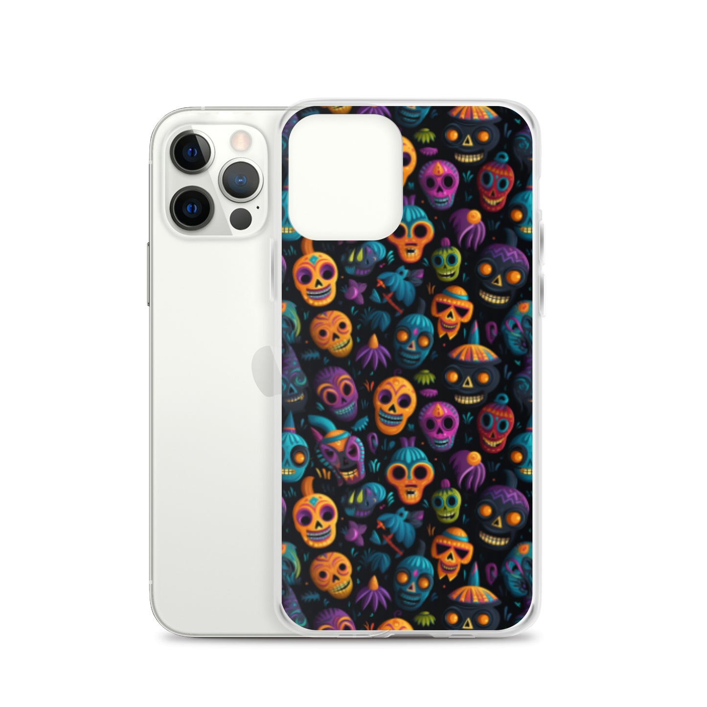 Clear Case for iPhone® Halloween Masks