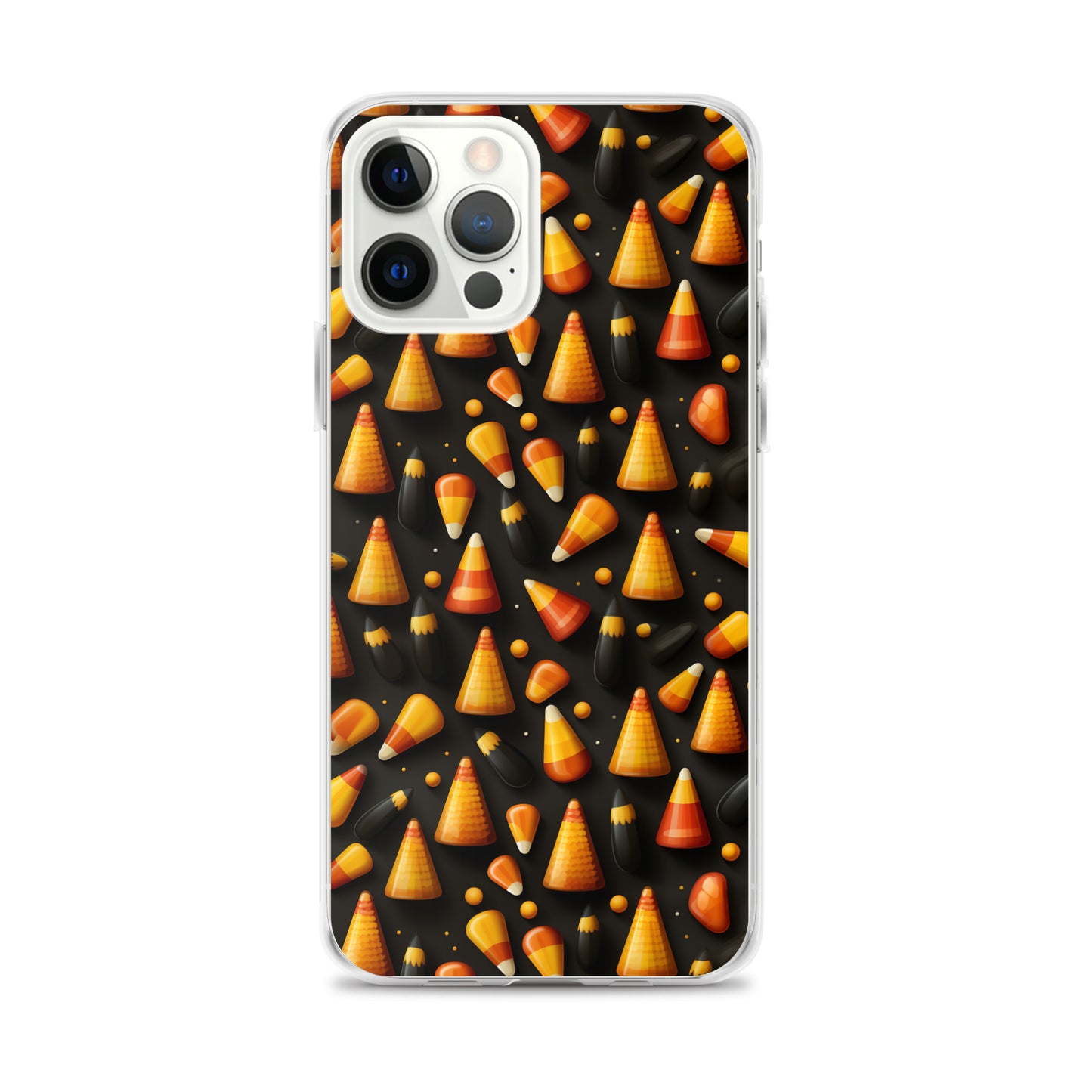 Clear Case for iPhone® Halloween Candy Corn #2